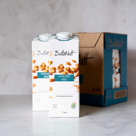 ButtaNutt Almond Milk Case (1L x 6) - Kin Culture Shop