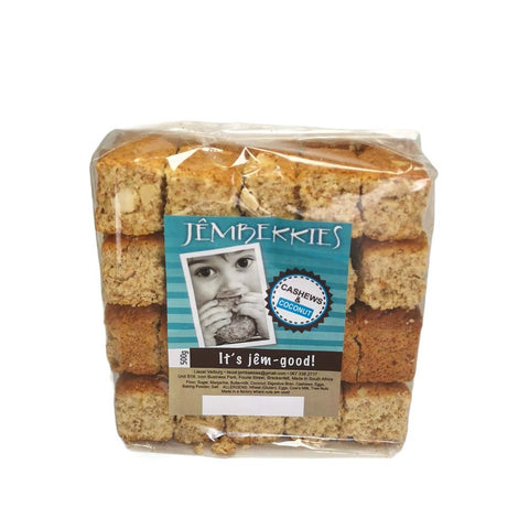 Jêmbekkies Rusks: Cashew & Coconut 500g