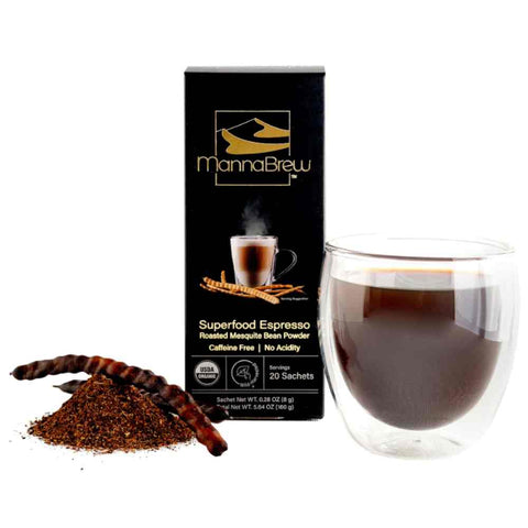 MannaBrew Superfood Espresso - 20 Sachets