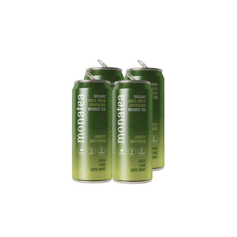 Organic Sparkling Rooibos: Sage, Lime & Cape Mint - Pack of 4 x 300ml
