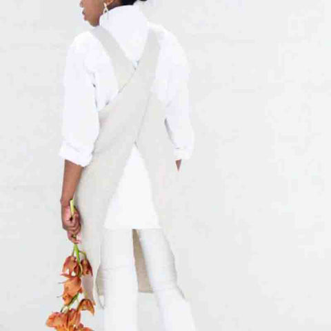 Linen Blend Apron - Kin Culture Shop  