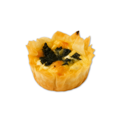 Spinach & Feta Phyllo Pastry Quiche (Fresh) - Kin Culture Shop  